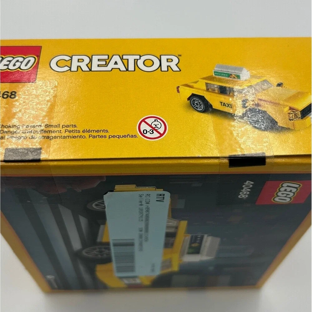LEGO Creator Yellow Taxi 40468 Yellow New Sealed Box Damage 124pc